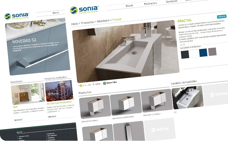 Sonia (corporative web)